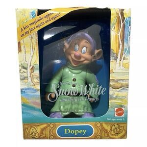 1992 Mattel Disney Snow White and The 7 Dwarfs Dopey Doll Magic Color Change